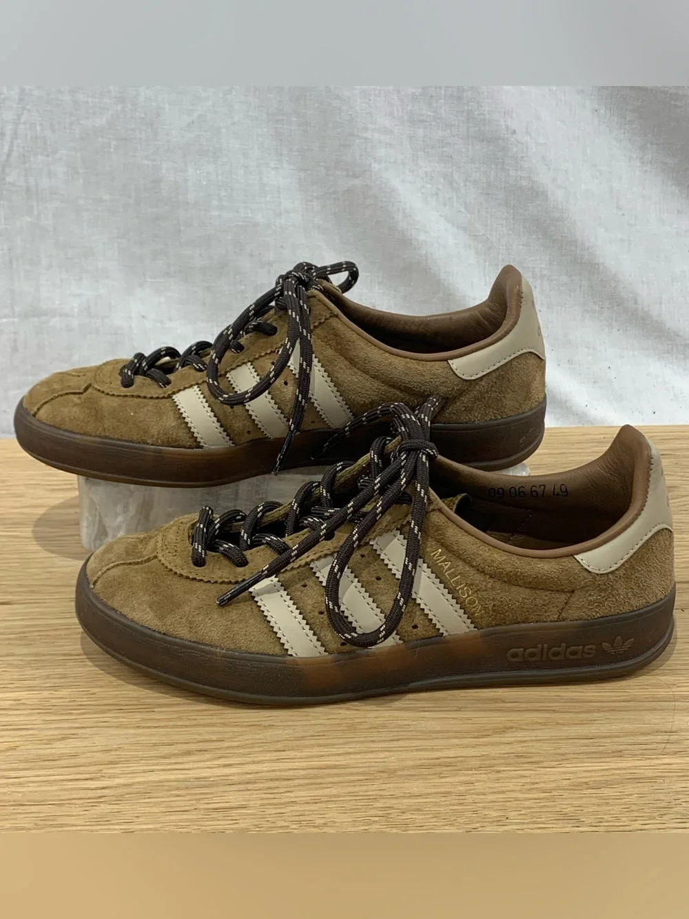 adidas Mallison SPZL 'Brown' Men’s Size 4 Casual Shoes